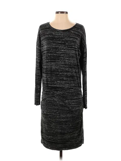 Pre-owned Athleta Casual Dress In Gray