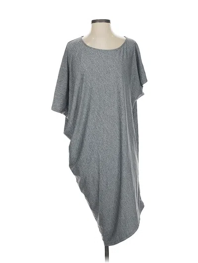 Pre-owned Athleta Casual Dress In Gray