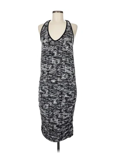 Pre-owned Athleta Casual Dress In Gray