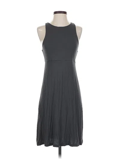 Pre-owned Athleta Casual Dress In Gray