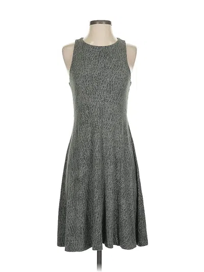 Pre-owned Athleta Casual Dress In Gray