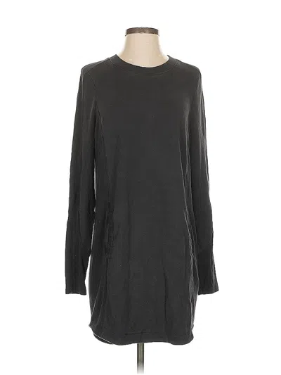 Pre-owned Athleta Casual Dress In Gray