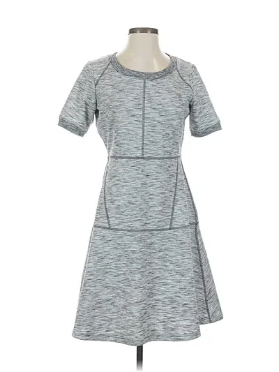 Pre-owned Athleta Casual Dress In Gray