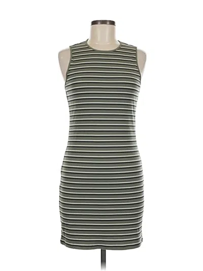 Pre-owned Athleta Casual Dress In Gray