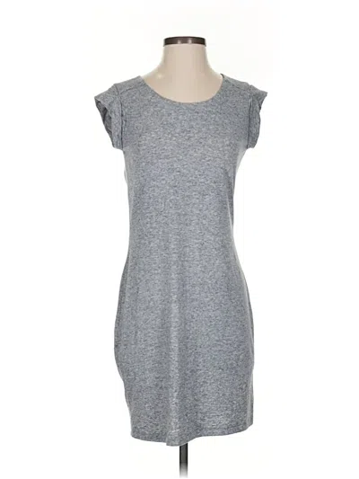 Pre-owned Athleta Casual Dress In Gray