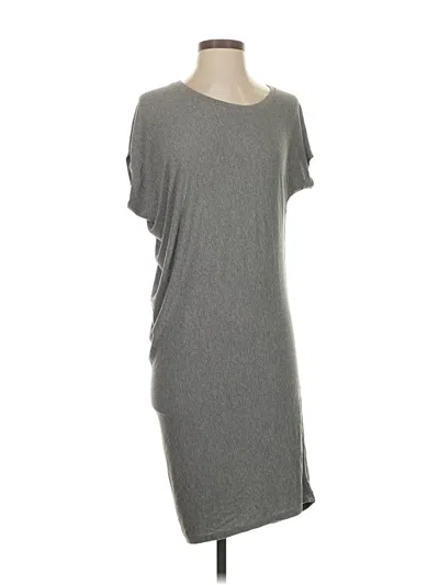 Pre-owned Athleta Casual Dress In Gray