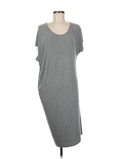 Pre-owned Athleta Casual Dress In Gray