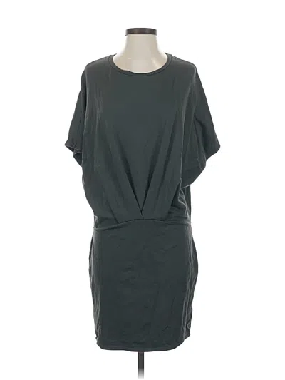 Pre-owned Athleta Casual Dress In Gray