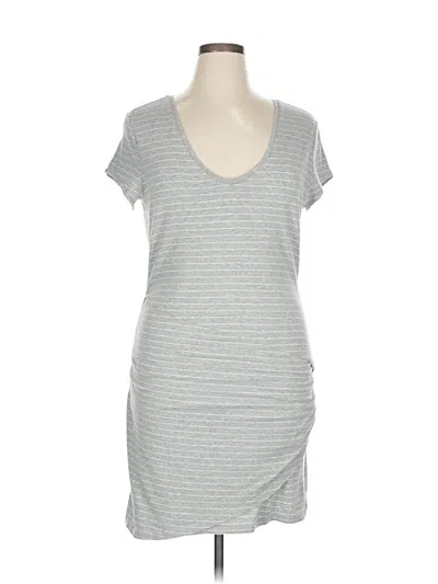 Pre-owned Athleta Casual Dress In Gray
