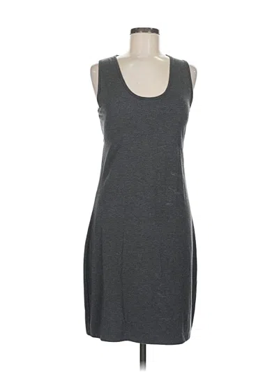 Pre-owned Athleta Casual Dress In Gray