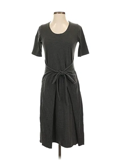Pre-owned Athleta Casual Dress In Gray