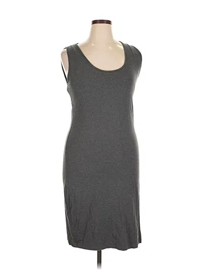 Pre-owned Athleta Casual Dress In Gray