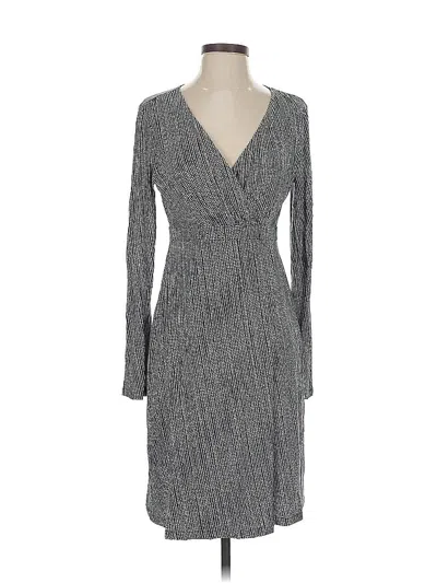 Pre-owned Athleta Casual Dress In Gray