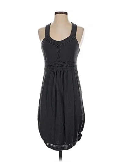 Pre-owned Athleta Casual Dress In Gray