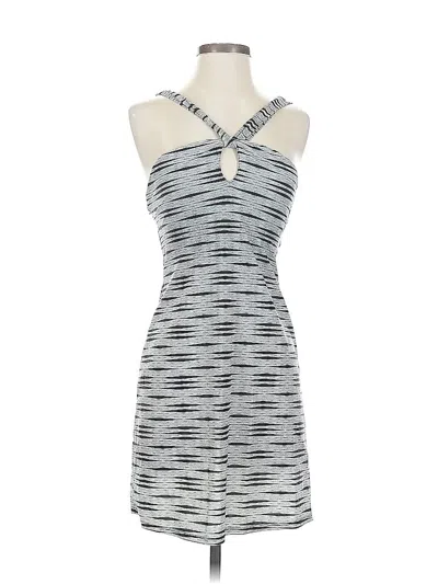 Pre-owned Athleta Casual Dress In Gray