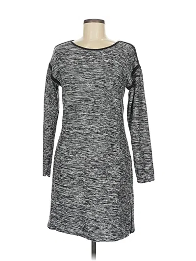 Pre-owned Athleta Casual Dress In Gray