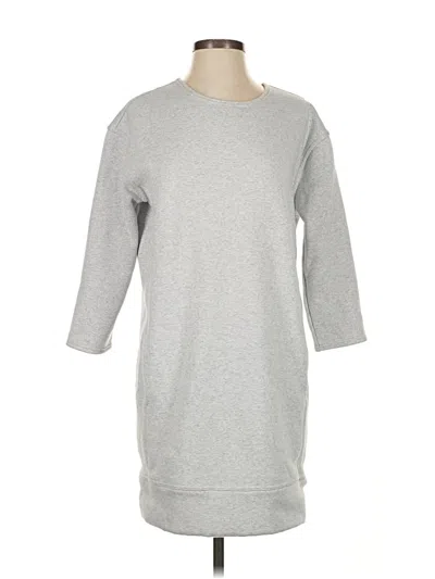 Pre-owned Athleta Casual Dress In Gray