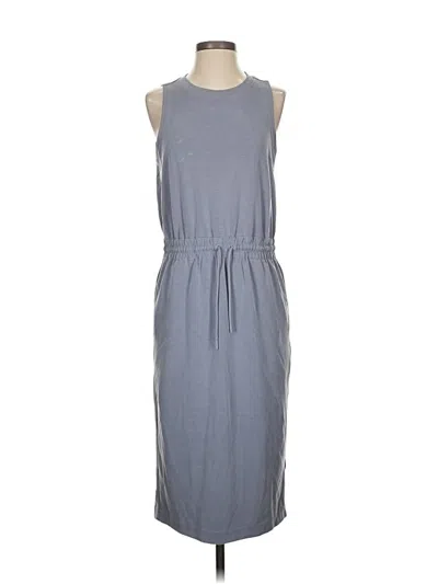 Pre-owned Athleta Casual Dress In Gray