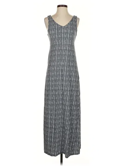 Pre-owned Athleta Casual Dress In Gray