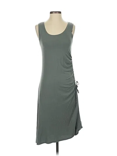 Pre-owned Athleta Casual Dress In Gray