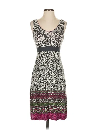 Pre-owned Athleta Casual Dress In Gray