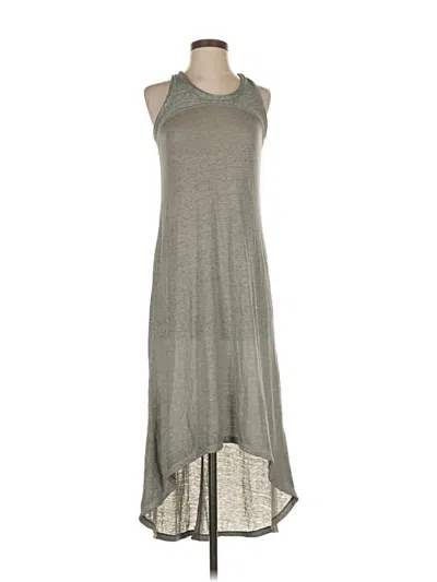 Pre-owned Athleta Casual Dress In Gray