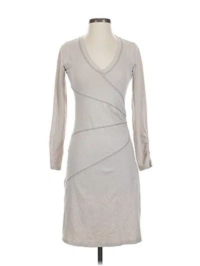 Pre-owned Athleta Casual Dress In Gray