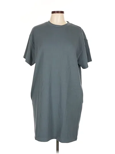 Pre-owned Athleta Casual Dress In Gray