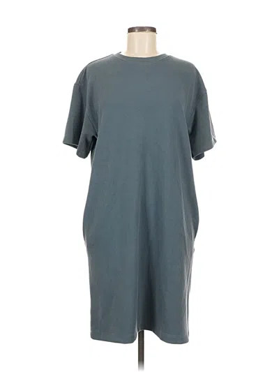 Pre-owned Athleta Casual Dress In Gray