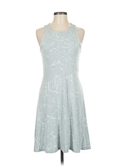 Pre-owned Athleta Casual Dress In Gray