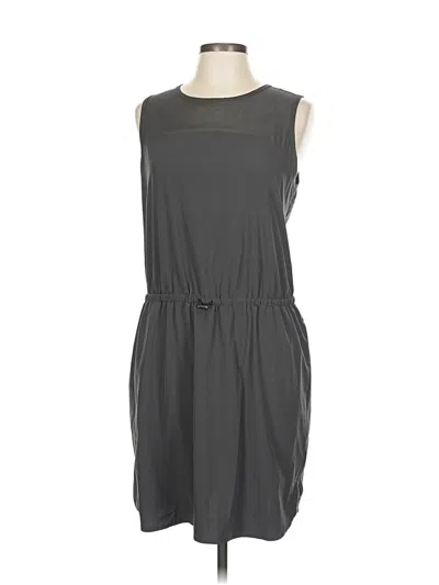 Pre-owned Athleta Casual Dress In Gray