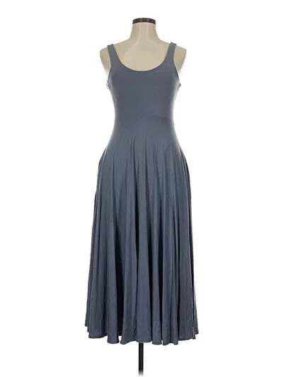 Pre-owned Athleta Casual Dress In Gray