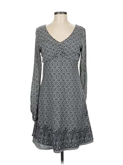 Pre-owned Athleta Casual Dress In Gray