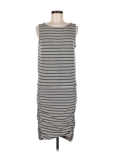 Pre-owned Athleta Casual Dress In Gray