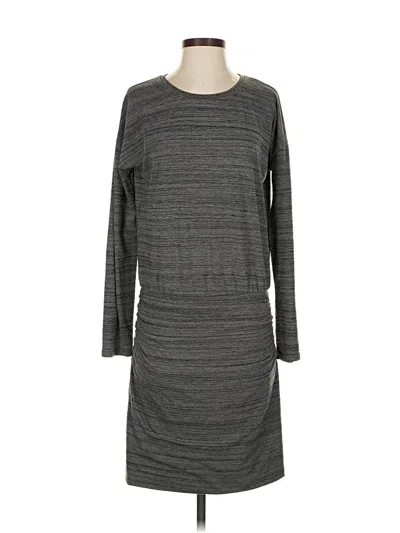 Pre-owned Athleta Casual Dress In Gray