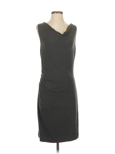 Pre-owned Athleta Casual Dress In Gray