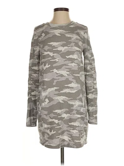 Pre-owned Athleta Casual Dress In Gray