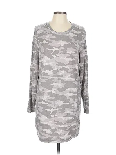 Pre-owned Athleta Casual Dress In Gray