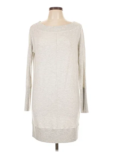 Pre-owned Athleta Casual Dress In Gray