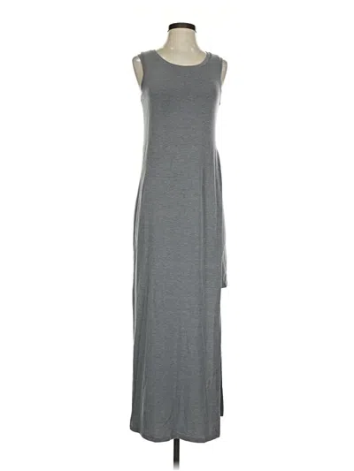 Pre-owned Athleta Casual Dress In Gray