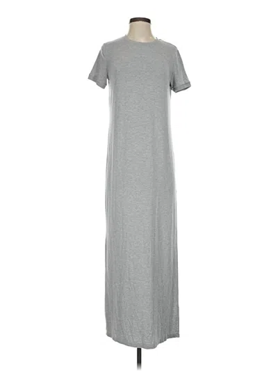 Pre-owned Athleta Casual Dress In Gray