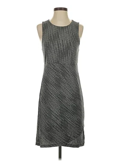 Pre-owned Athleta Casual Dress In Gray