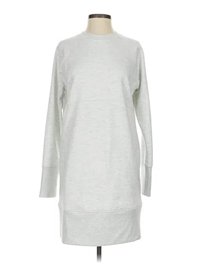Pre-owned Athleta Casual Dress In Gray