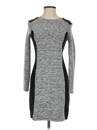 Pre-owned Athleta Casual Dress In Gray