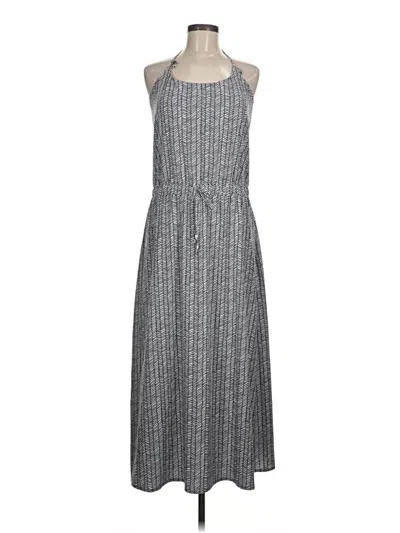 Pre-owned Athleta Casual Dress In Gray