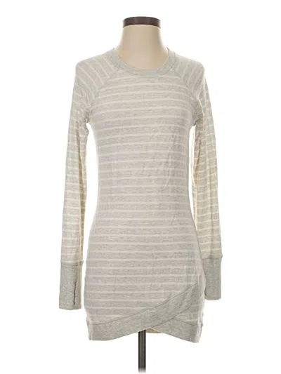 Pre-owned Athleta Casual Dress In Gray