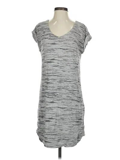 Pre-owned Athleta Casual Dress In Gray