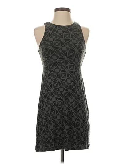 Pre-owned Athleta Casual Dress In Gray