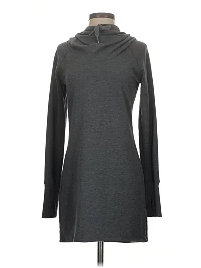 Pre-owned Athleta Casual Dress In Gray