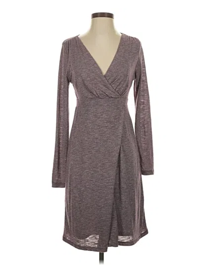 Pre-owned Athleta Casual Dress In Gray